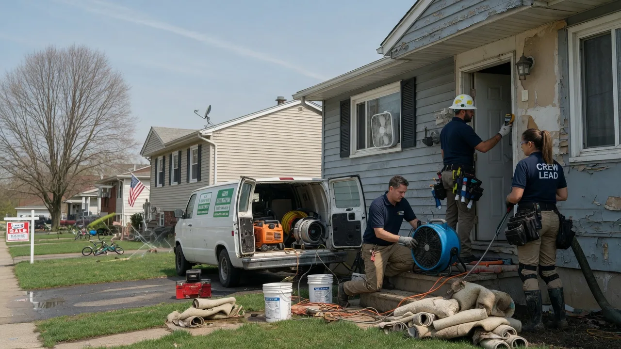 Flood Cleanup in Dow City, IA near me