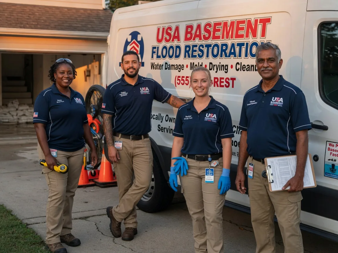 Basement Flood Cleanup company in Dow City, IA