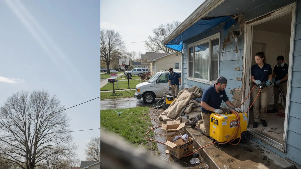 Basement Flood Cleanup in Dow City, IA near me